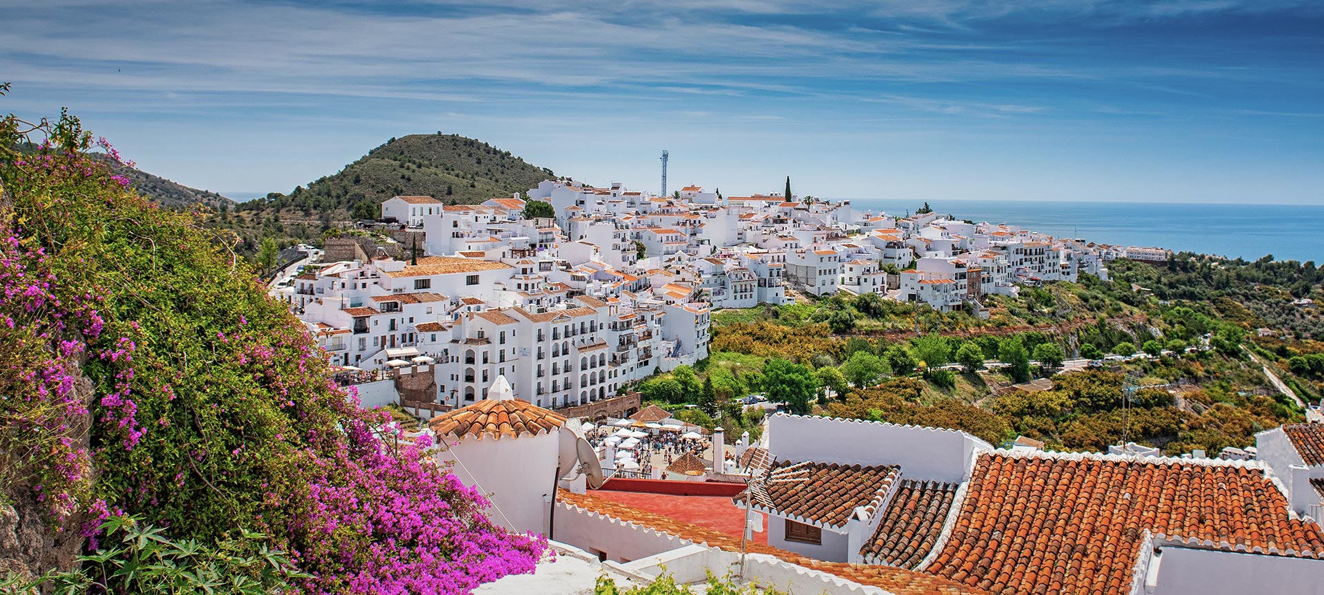 Vue de Frigiliana. Malaga Vue de Frigiliana. Malaga