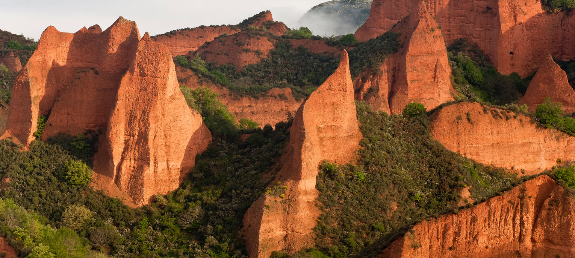 Blick auf Las Médulas, León Blick auf Las Médulas, León