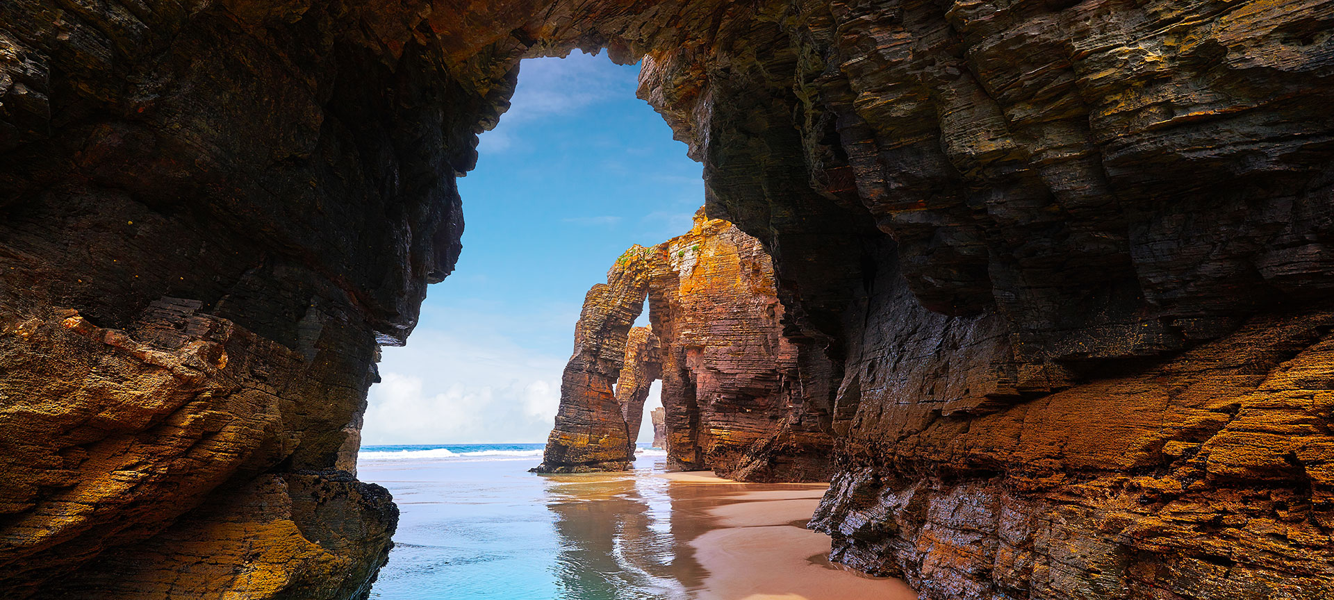 Las Catedrales beach, Ribadeo Las Catedrales beach, Ribadeo