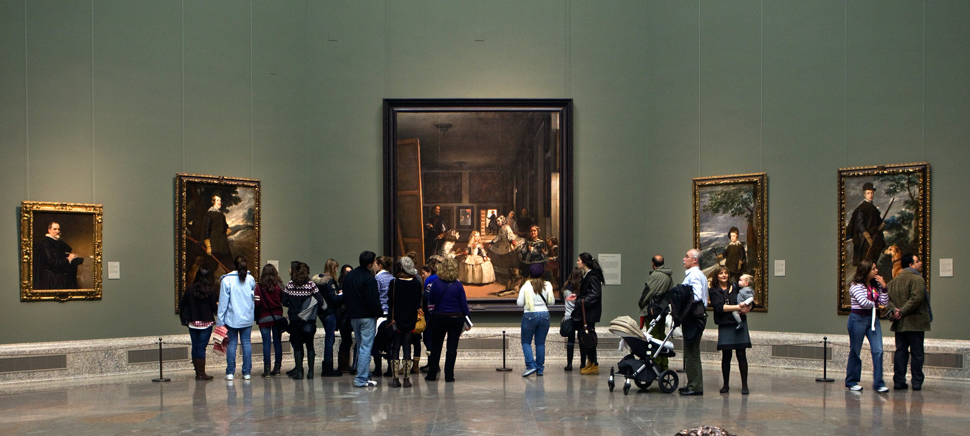 Salle 12, « Les Ménines », Velázquez. Salle 12, « Les Ménines », Velázquez.