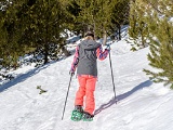Racchette da neve nella Sierra de Guadarrama