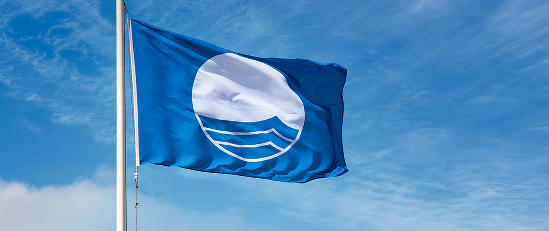 Blue flag Blue flag