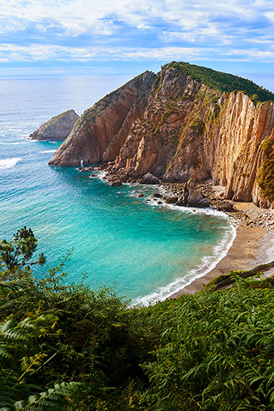 Praia do Silêncio (Cudillero, Astúrias), na Costa Verde Praia do Silêncio (Cudillero, Astúrias), na Costa Verde