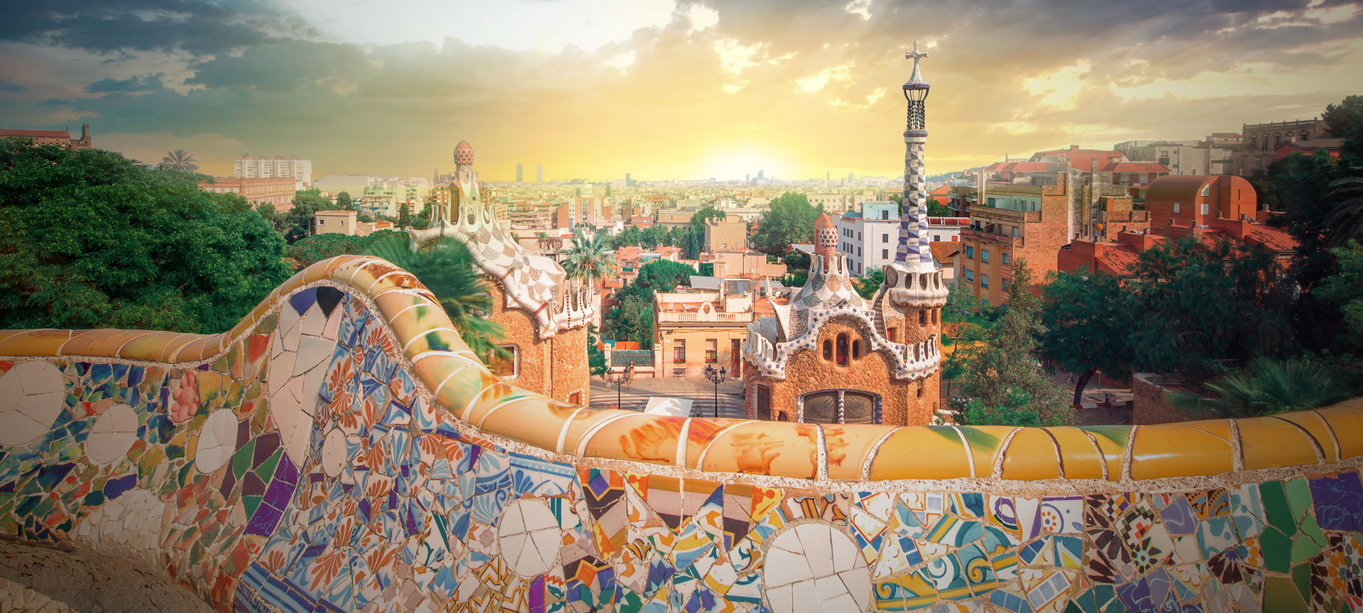 Park Güell, Barcelona Park Güell, Barcelona